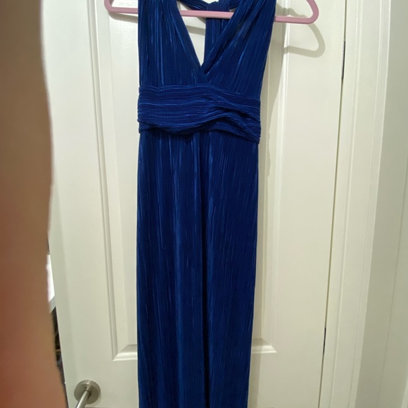 Topshop Multi Way Tie Plisse Dress - Picture 9 of 9